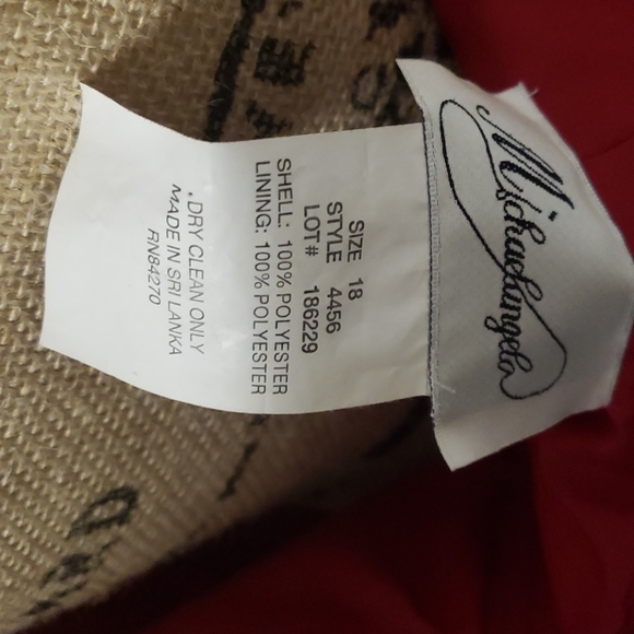 Spaghetti strap fancy dress - Picture 3 of 5